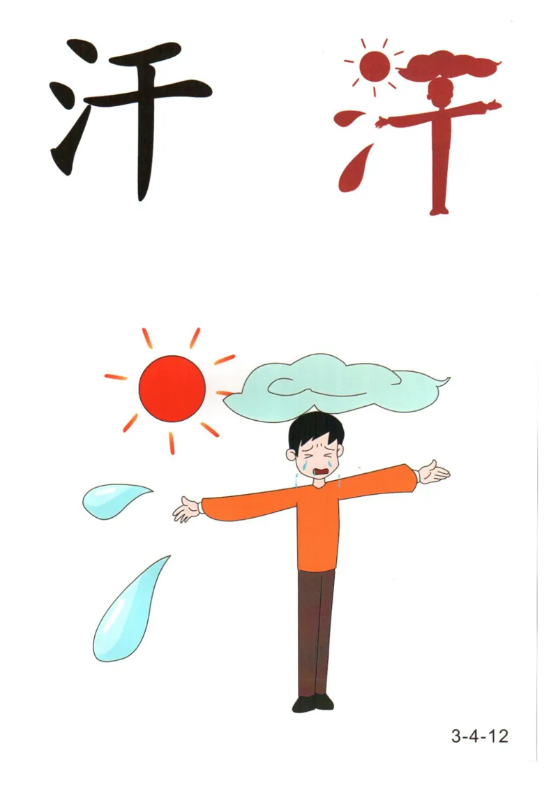 识字看图识字记忆闪卡-第三集_幼小语数英专项资料_幼小语文专项