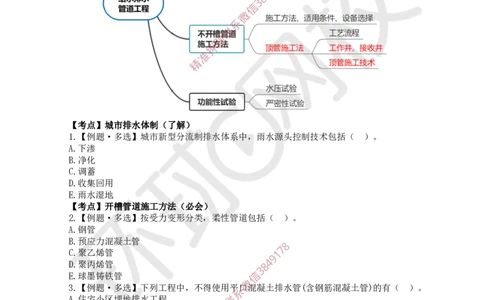 11.2025一建市政精题必练-第11讲-第5章城市管道工程（1）_2026年一级建造师_2026年一建市政_2025年一建市政SVIP_03-习题精析✿实战特训✿模考通关_25-市政《精题必练班》李莹HQ