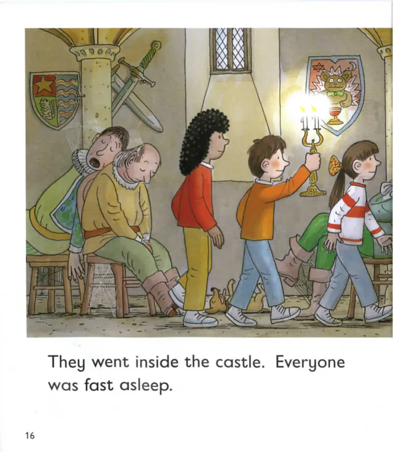 5-19SleepingBeauty_Frank（小毛怪）老师爆笑阅读单词课（50个故事3000词）_牛津树5级别穿越单词课课件