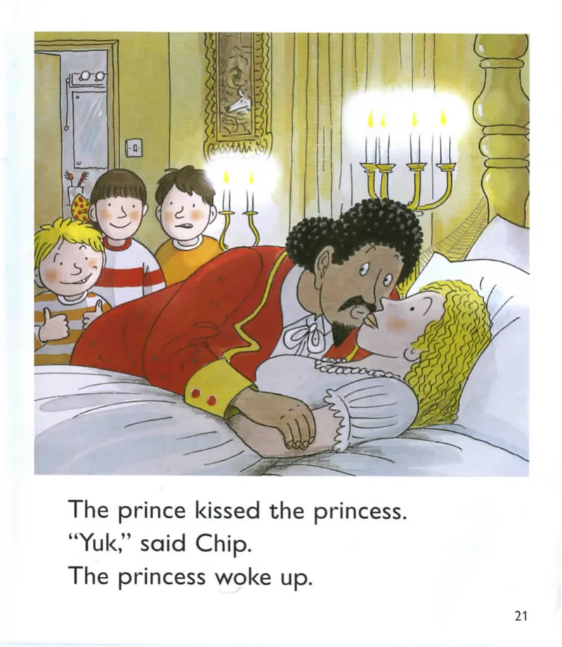 5-19SleepingBeauty_Frank（小毛怪）老师爆笑阅读单词课（50个故事3000词）_牛津树5级别穿越单词课课件