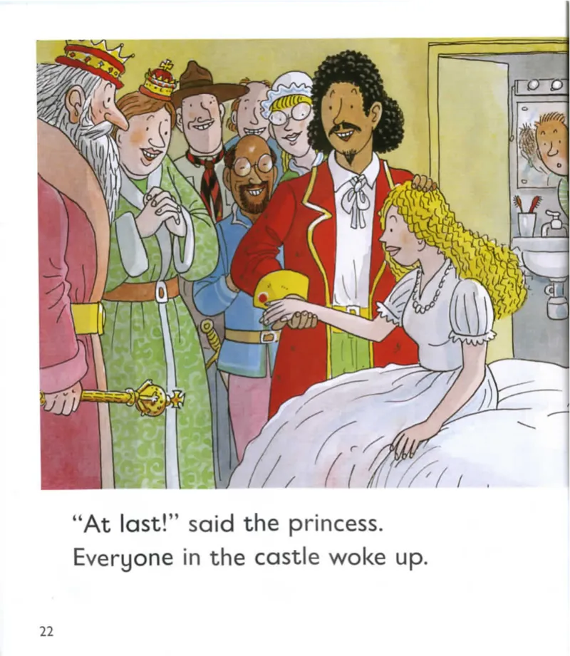 5-19SleepingBeauty_Frank（小毛怪）老师爆笑阅读单词课（50个故事3000词）_牛津树5级别穿越单词课课件