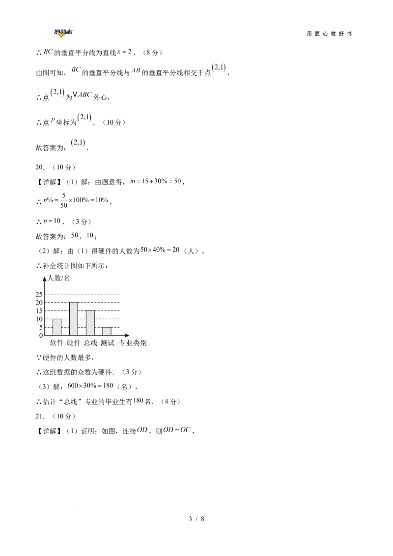 数学（广西卷）（参考答案及评分标准）_2025年初中《中考第一次模拟》全国各地区模拟卷（8科全）(1)_2025年《中考第一次模拟卷》初中数学_广西&radic;