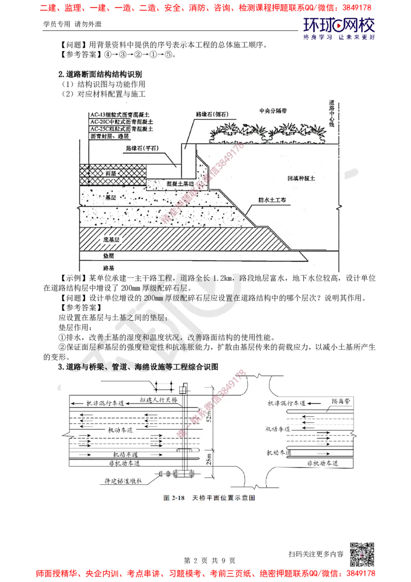02.2025一建市政案例特训-第2讲-道路（1）_2026年一级建造师_2026年一建市政_2025年一建市政SVIP_04-冲刺串讲✿考点强化✿小灶集训_21-市政《案例特训班》李莹HQ