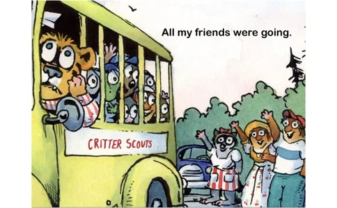 06.ScoutCamp_Frank（小毛怪）老师爆笑阅读单词课（50个故事3000词）_小炸毛爆笑故事单词课课件