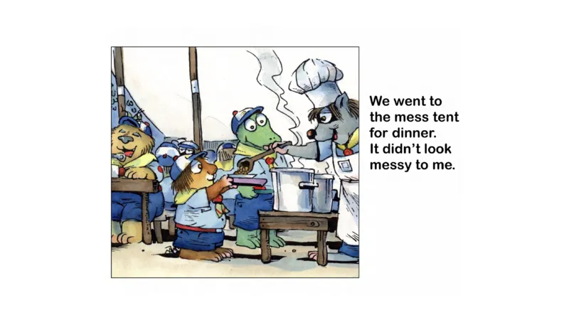 06.ScoutCamp_Frank（小毛怪）老师爆笑阅读单词课（50个故事3000词）_小炸毛爆笑故事单词课课件