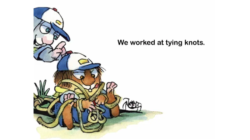 06.ScoutCamp_Frank（小毛怪）老师爆笑阅读单词课（50个故事3000词）_小炸毛爆笑故事单词课课件