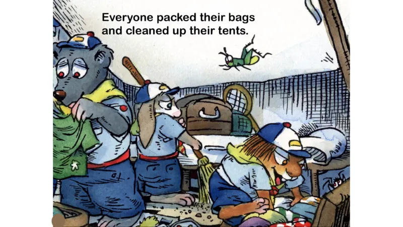 06.ScoutCamp_Frank（小毛怪）老师爆笑阅读单词课（50个故事3000词）_小炸毛爆笑故事单词课课件