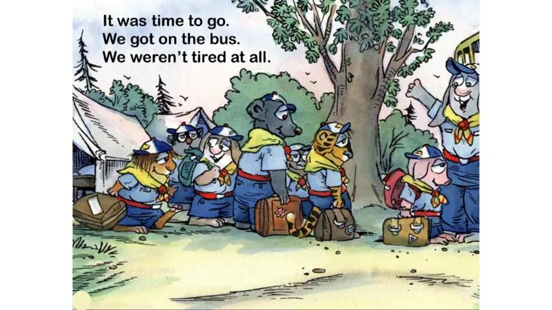 06.ScoutCamp_Frank（小毛怪）老师爆笑阅读单词课（50个故事3000词）_小炸毛爆笑故事单词课课件