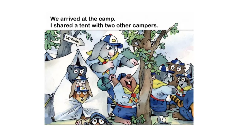 06.ScoutCamp_Frank（小毛怪）老师爆笑阅读单词课（50个故事3000词）_小炸毛爆笑故事单词课课件