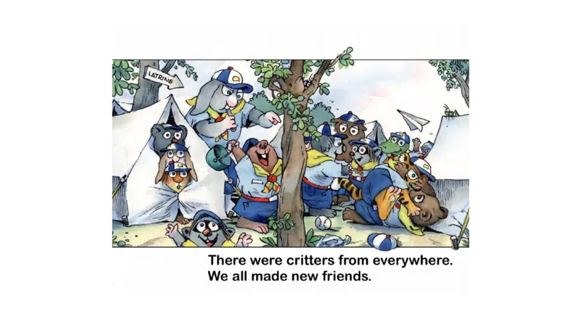 06.ScoutCamp_Frank（小毛怪）老师爆笑阅读单词课（50个故事3000词）_小炸毛爆笑故事单词课课件