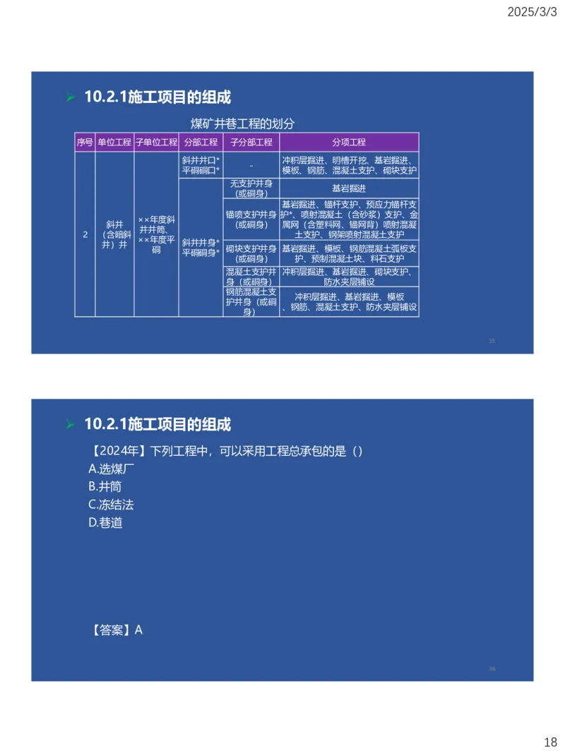 09、一建矿业第8章矿业工程企业资质与施工组织_2026年一级建造师_2026年一建矿业_2025年一建矿业SVIP_02-基础精讲✿高端面授✿深度强化_15-矿业《自营全系班》大海SMR_讲义