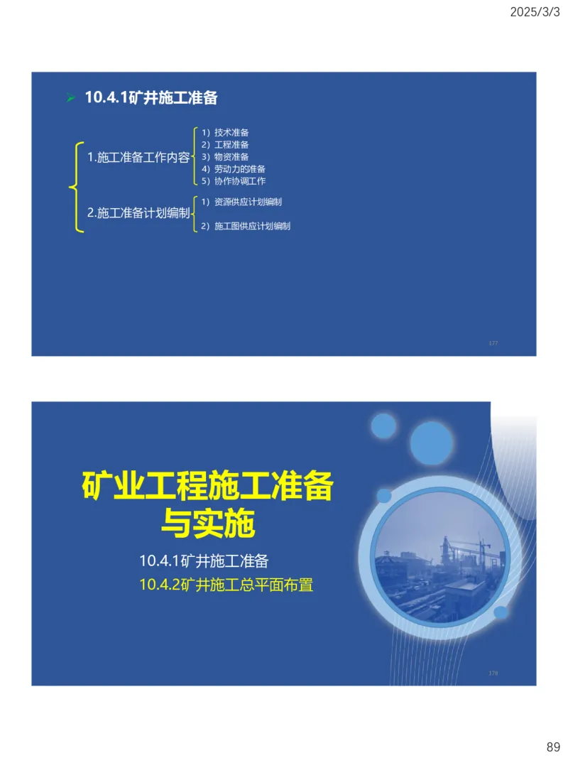 09、一建矿业第8章矿业工程企业资质与施工组织_2026年一级建造师_2026年一建矿业_2025年一建矿业SVIP_02-基础精讲✿高端面授✿深度强化_15-矿业《自营全系班》大海SMR_讲义