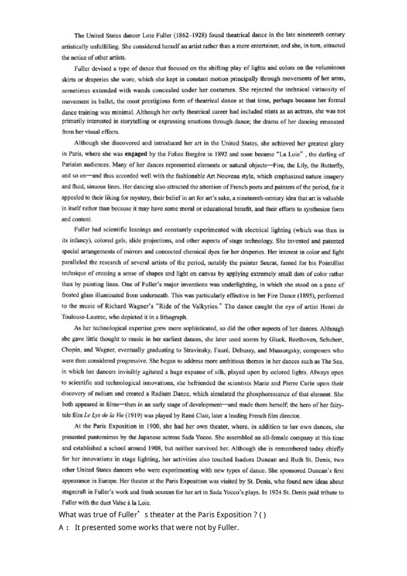0-军队文职人员招聘考试《英语语言文学》模拟预测6-325796_军队文职(1)_01.军队文职真题-专业课_（全）版本一（历年真题+章节练习+模拟题）_英语言文学(军队文职)_预测模拟_题目+解析
