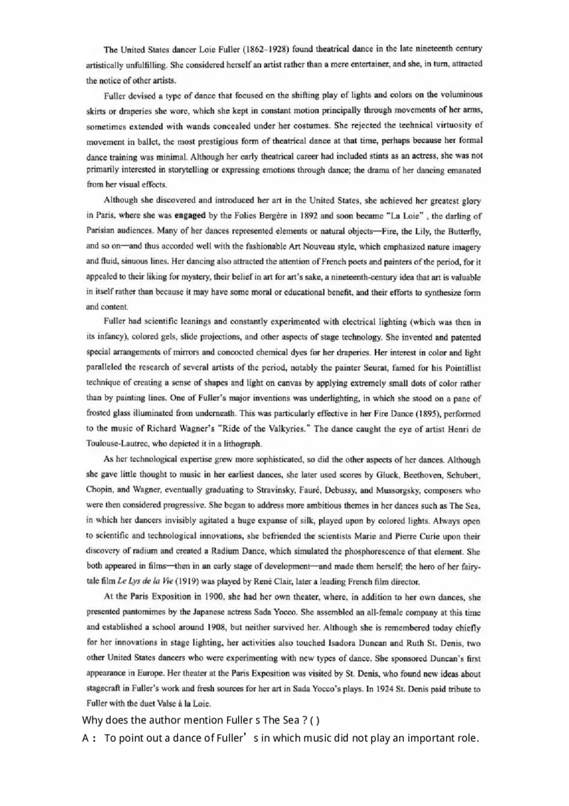 0-军队文职人员招聘考试《英语语言文学》模拟预测6-325796_军队文职(1)_01.军队文职真题-专业课_（全）版本一（历年真题+章节练习+模拟题）_英语言文学(军队文职)_预测模拟_题目+解析