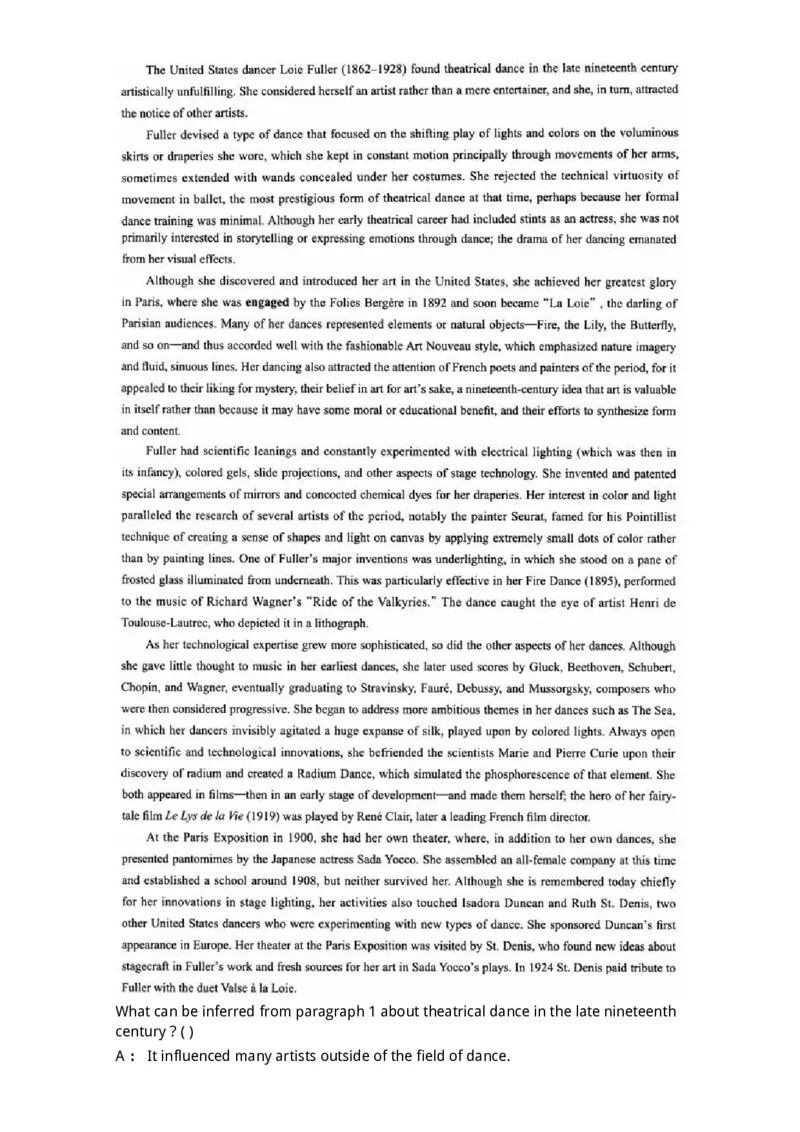 0-军队文职人员招聘考试《英语语言文学》模拟预测6-325796_军队文职(1)_01.军队文职真题-专业课_（全）版本一（历年真题+章节练习+模拟题）_英语言文学(军队文职)_预测模拟_题目+解析