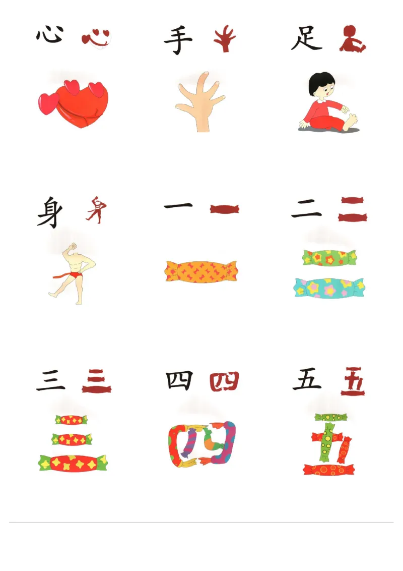 直映识字象形文字（整理版最新）_幼小语数英专项资料_幼小语文专项