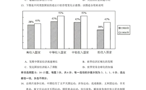 2020年高考历史试卷（天津）（空白卷）_历史历年高考真题_新&middot;Word版2008-2025&middot;高考历史真题_历史（按省份分类）2008-2025_2008-2024&middot;（天津）历史高考真题