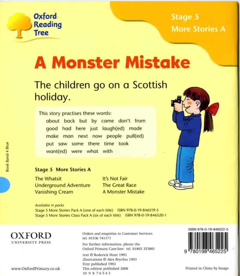 5-12AMonsterMistake_Frank（小毛怪）老师爆笑阅读单词课（50个故事3000词）_牛津树5级别穿越单词课课件