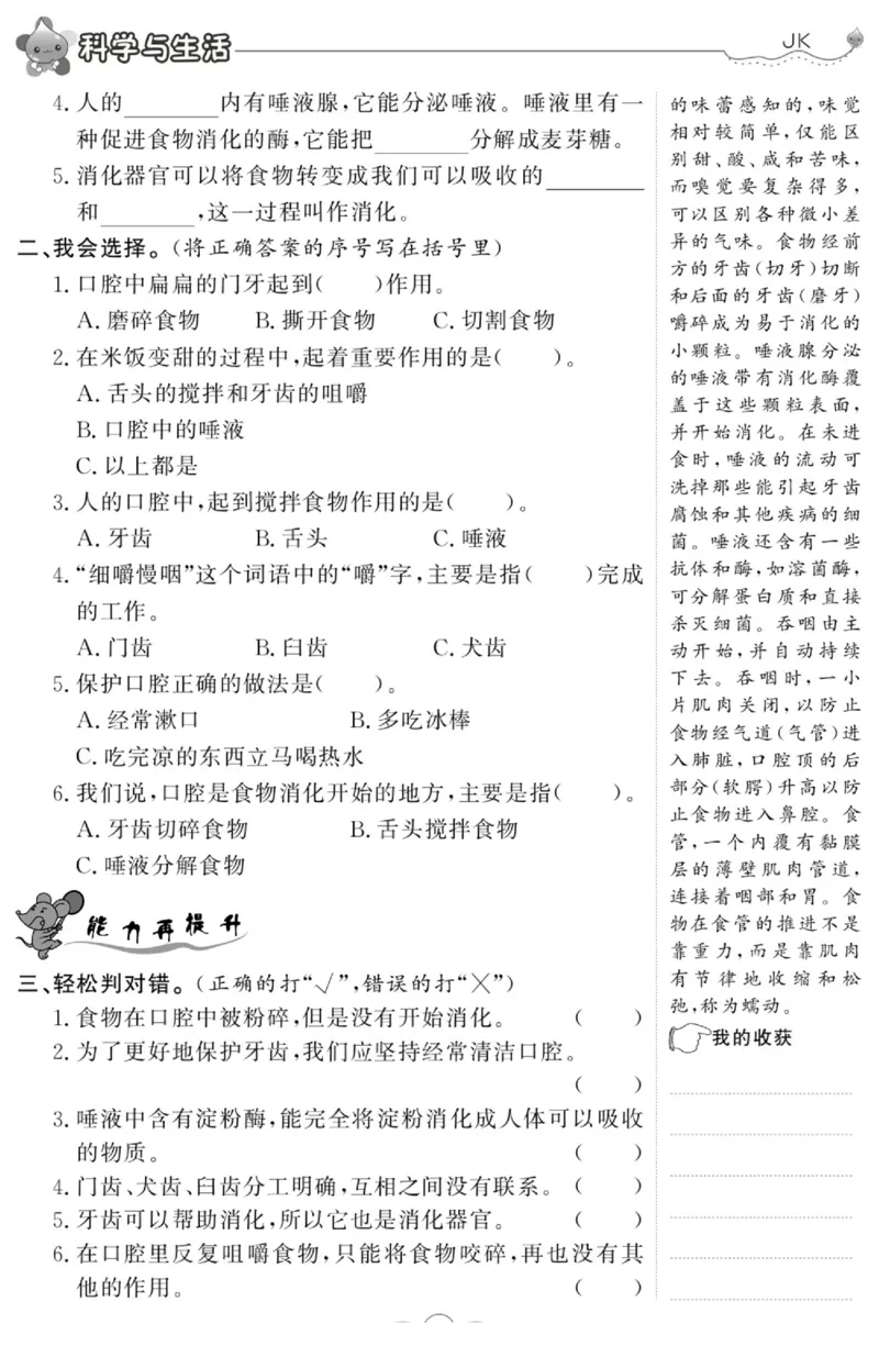 科学与生活四年级上册教科版_2024年人教版小学数学一二三四五六年级上册下册期中期末试a0747_小学全科《同步练习+精品试卷》打包下载（1-6年级单元月考期中期末试卷）_小学科学