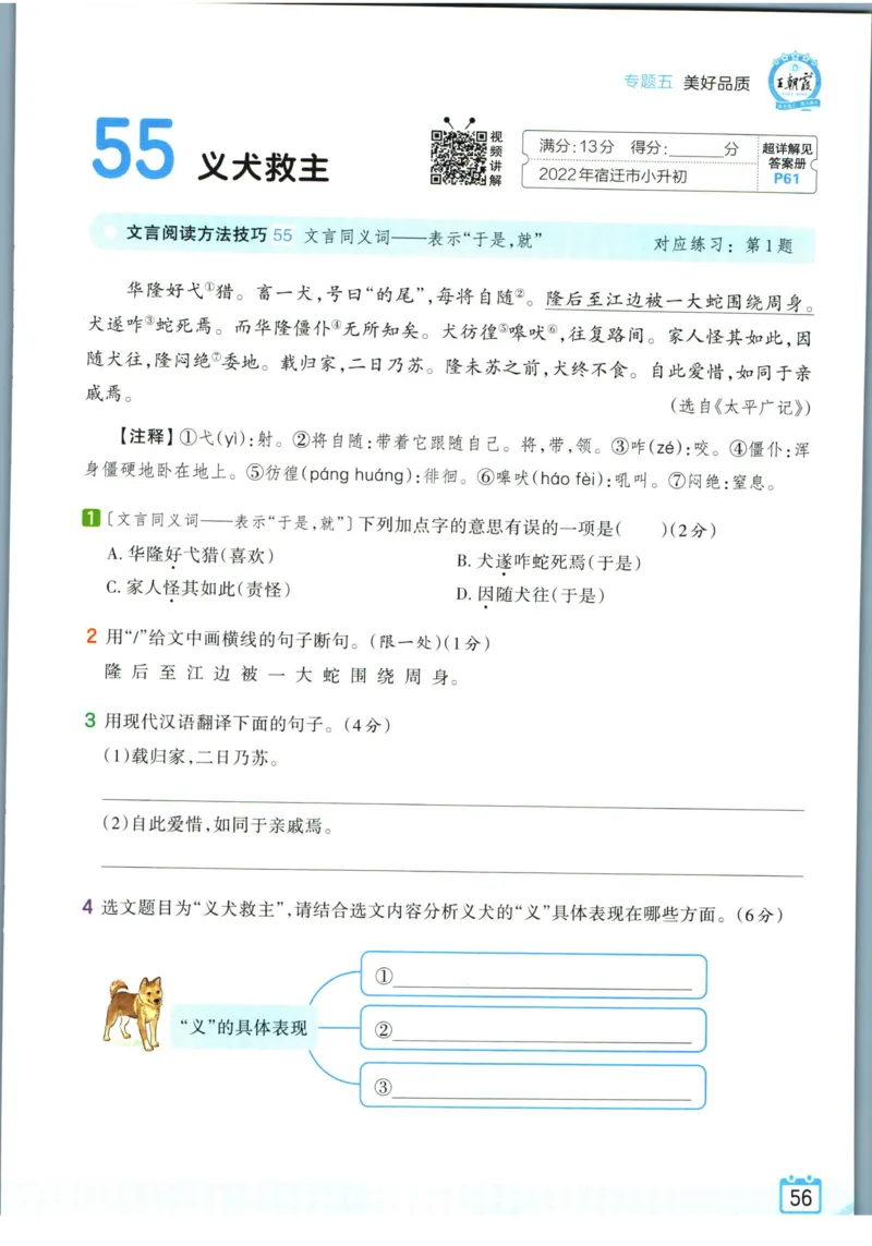 王朝霞小升初古诗文阅读真题100篇语文_2024年人教版小学数学一二三四五六年级上册下册期中期末试a0747_小学全科《同步练习+精品试卷》打包下载（1-6年级单元月考期中期末试卷）