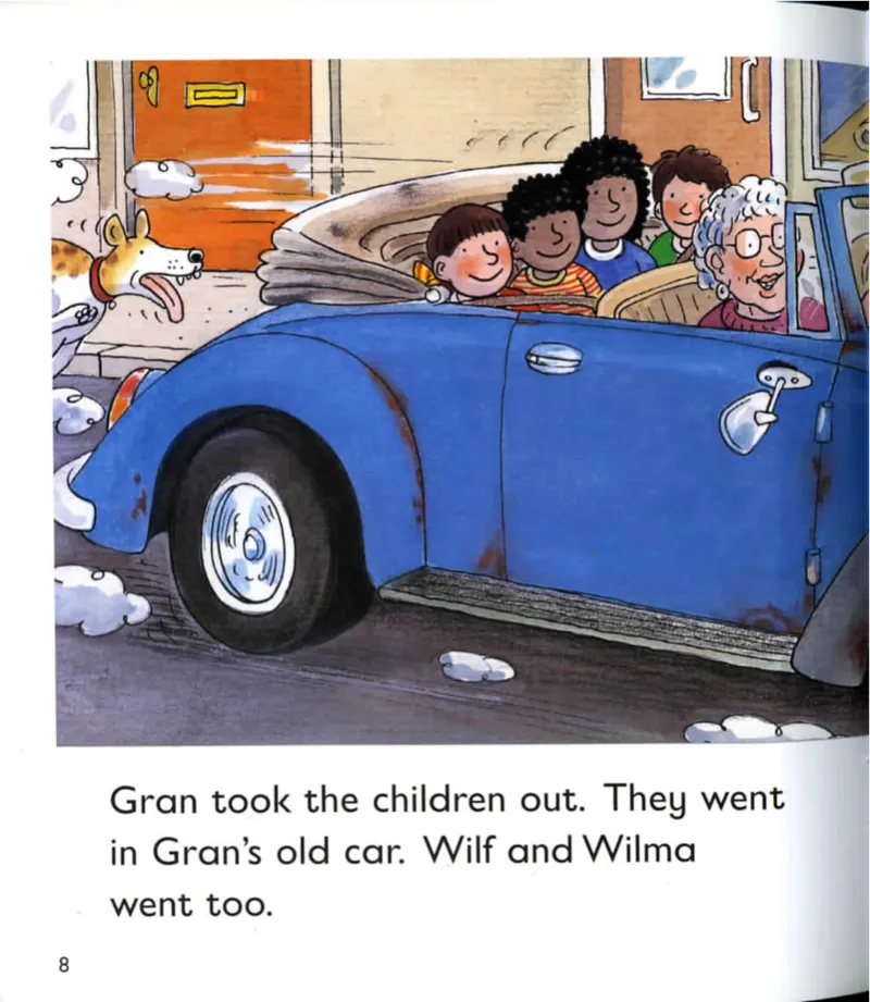 5-04Gran_Frank（小毛怪）老师爆笑阅读单词课（50个故事3000词）_牛津树5级别穿越单词课课件