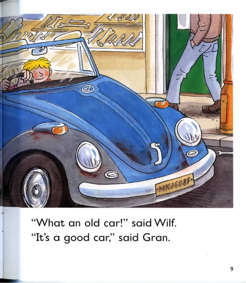 5-04Gran_Frank（小毛怪）老师爆笑阅读单词课（50个故事3000词）_牛津树5级别穿越单词课课件