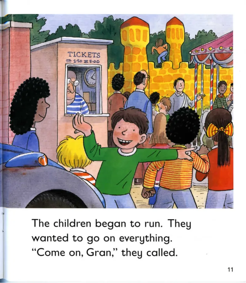 5-04Gran_Frank（小毛怪）老师爆笑阅读单词课（50个故事3000词）_牛津树5级别穿越单词课课件