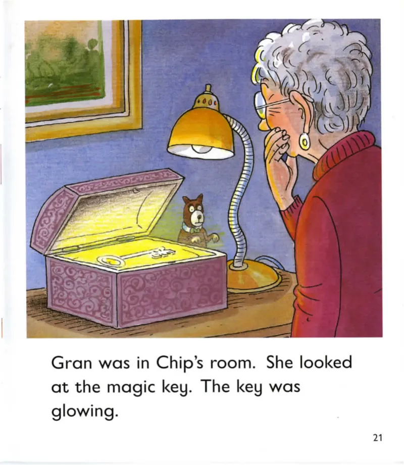 5-04Gran_Frank（小毛怪）老师爆笑阅读单词课（50个故事3000词）_牛津树5级别穿越单词课课件