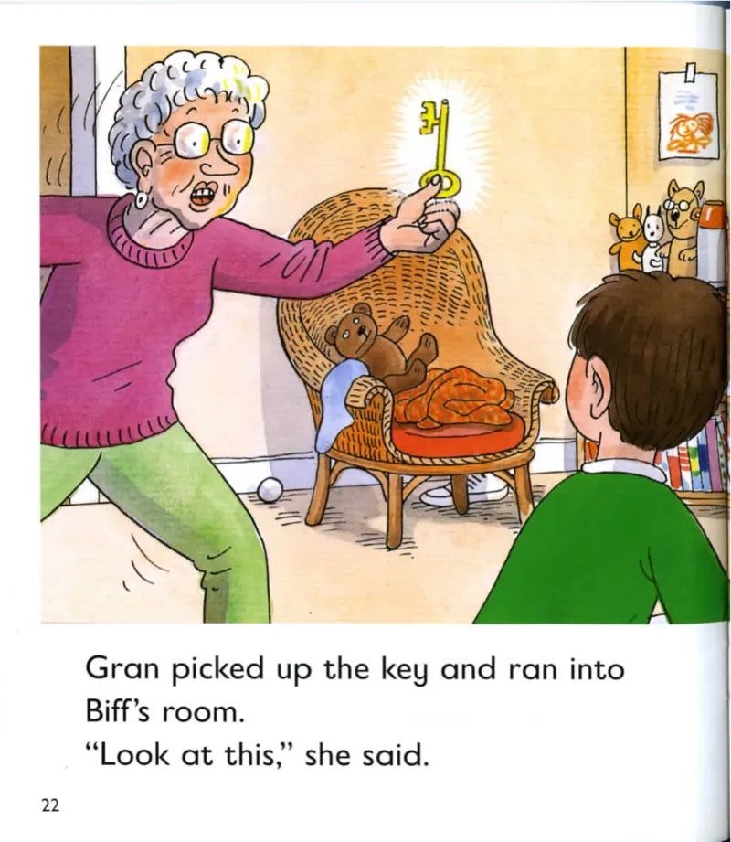 5-04Gran_Frank（小毛怪）老师爆笑阅读单词课（50个故事3000词）_牛津树5级别穿越单词课课件