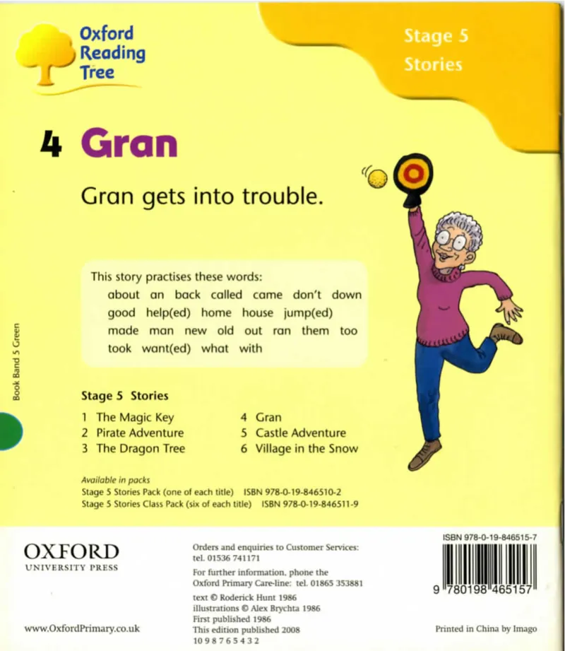 5-04Gran_Frank（小毛怪）老师爆笑阅读单词课（50个故事3000词）_牛津树5级别穿越单词课课件