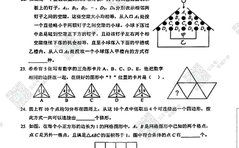 网传XWB四年级试卷（2.22）_希望杯IHC