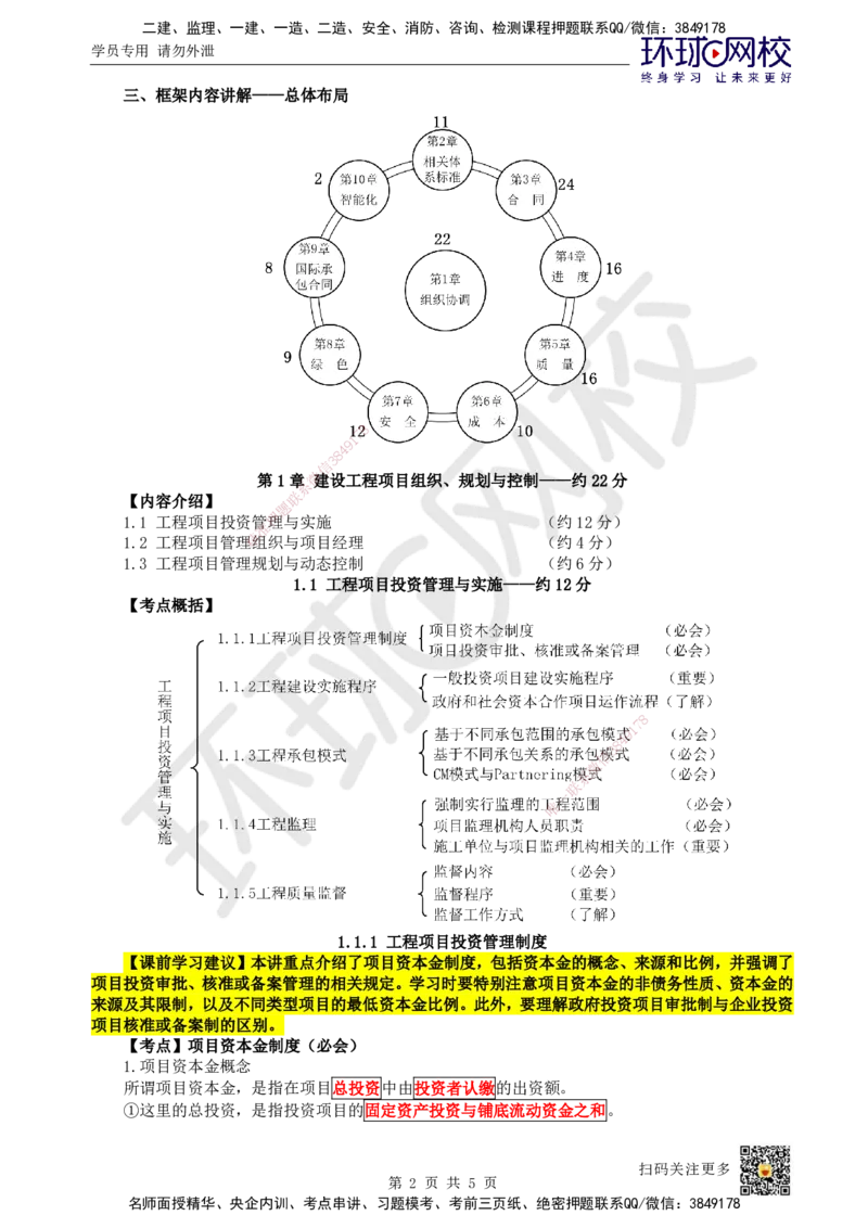 01.第1讲-课程导学及11工程项目投资管理制度_2026年一级建造师_2026年一建管理_2025年一建管理SVIP_02-基础精讲✿高端面授✿深度强化_25-管理《考点精讲班》张君、郑春秋HQ_张君