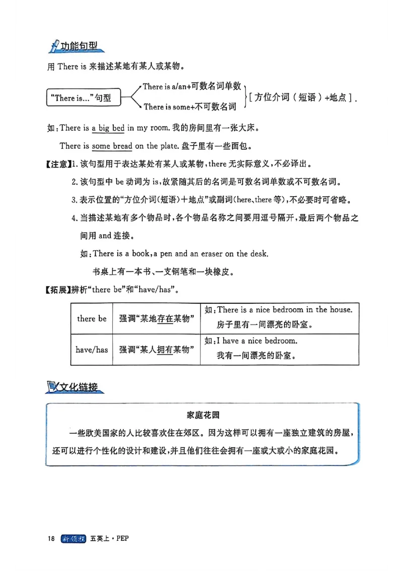 2025秋新领程英语五上知识梳理_《优翼新领程》25秋英语5年级上册（人教PEP）