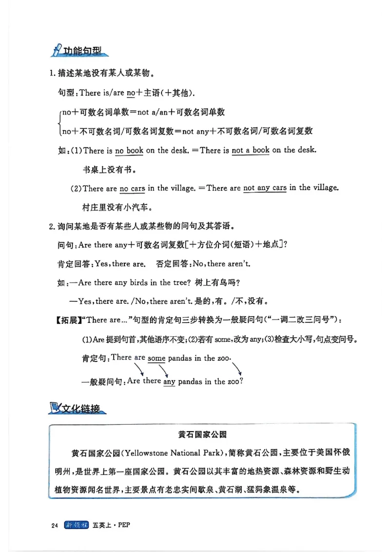 2025秋新领程英语五上知识梳理_《优翼新领程》25秋英语5年级上册（人教PEP）