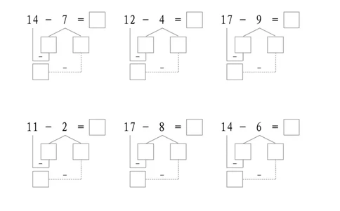平十法4共17页_幼小衔接全套_7.幼小衔接全套_02、数学_2、凑十法借十法平十法破十法_1、平十法85页