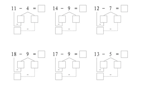 平十法4共17页_幼小衔接全套_7.幼小衔接全套_02、数学_2、凑十法借十法平十法破十法_1、平十法85页