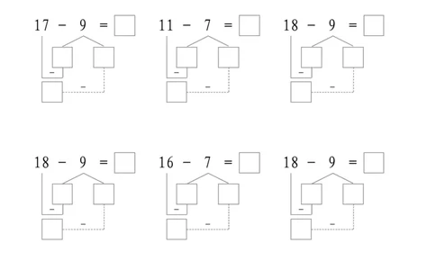 平十法4共17页_幼小衔接全套_7.幼小衔接全套_02、数学_2、凑十法借十法平十法破十法_1、平十法85页
