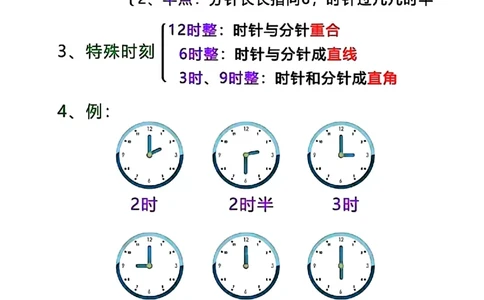 钟表知识大全_幼小语数英专项资料_幼小数学专项