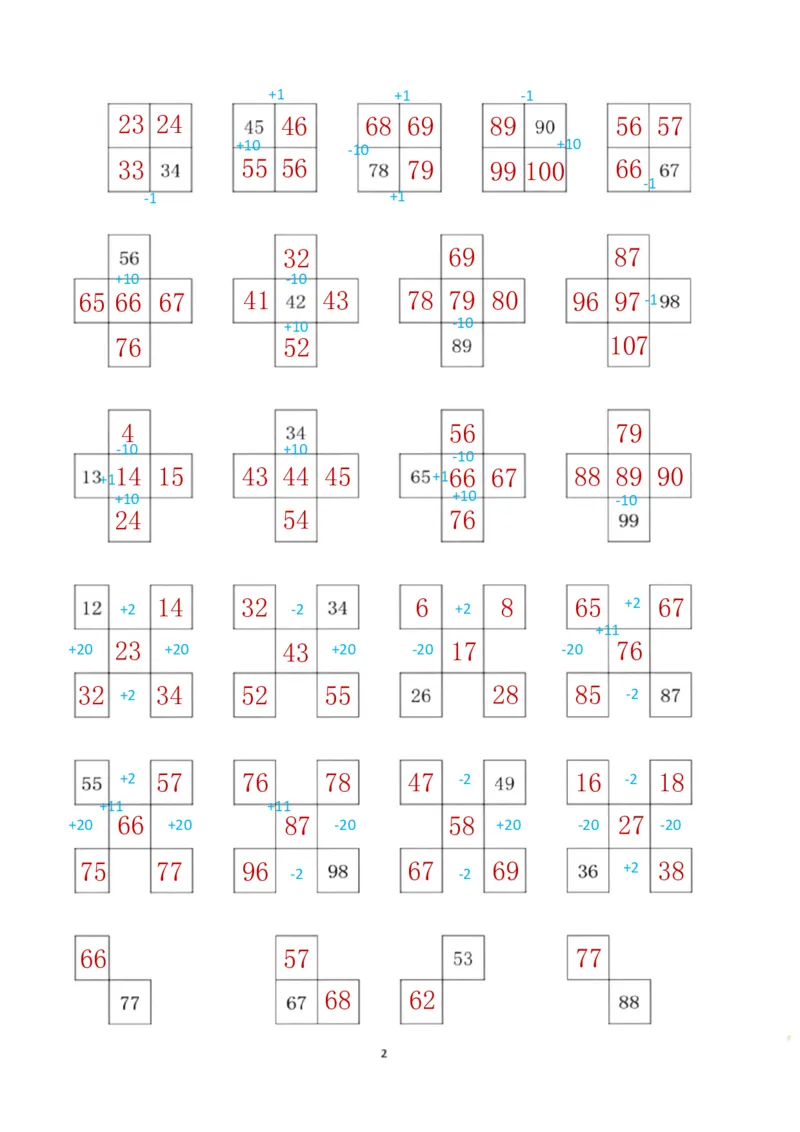 1003一年级下册《百数表》专项练习_一年级上下册资料_一年级下册小红书同款资料_一下数学_25年一下数学资料