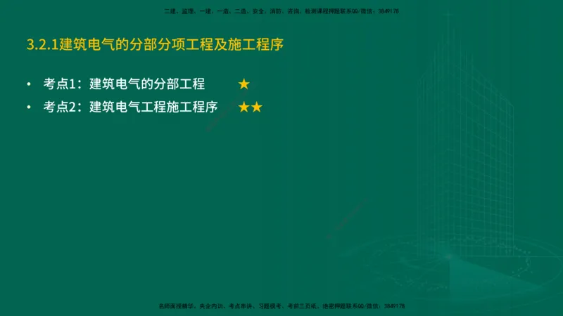 25年一建《机电实务》精讲第3章讲义在线版_2026年一级建造师_2026年一建机电_2025年一建机电SVIP_02-基础精讲✿高端面授✿深度强化_25-机电《教材精讲班》黄老师YL