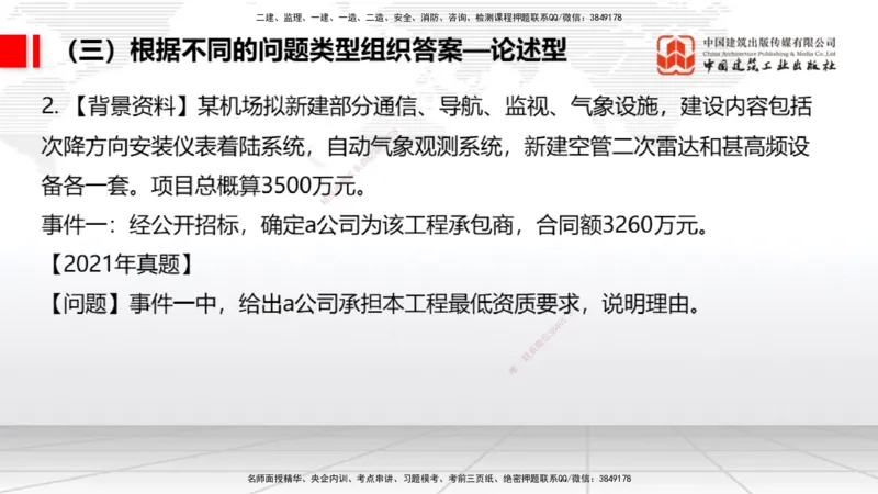 09.09一建《民航》考前指导公开课_2026年一级建造师_2026年一建民航_2025年一建民航SVIP_04-冲刺串讲✿考点强化✿小灶集训_16-民航《考前指导公开》谷永生JGS_讲义