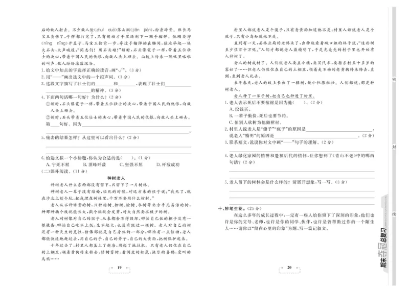 期末夺冠总复习&middot;语文6年级上_2024年人教版小学数学一二三四五六年级上册下册期中期末试a0747_小学全科《同步练习+精品试卷》打包下载（1-6年级单元月考期中期末试卷）_期末总复习