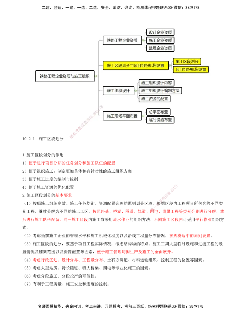 01.56-第10章-铁路工程企业资质与施工组织_2026年一级建造师_2026年一建铁路_2025年一建铁路SVIP_02-基础精讲✿高端面授✿深度强化_11-铁路《天一精讲班》陈士甲KL_10.第十章