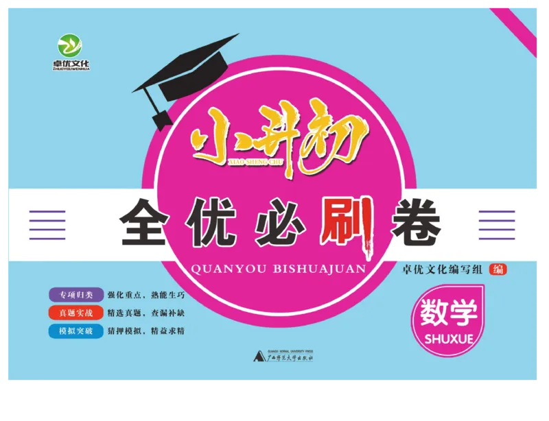 小升初全优必刷卷数学_2024年人教版小学数学一二三四五六年级上册下册期中期末试a0747_小学全科《同步练习+精品试卷》打包下载（1-6年级单元月考期中期末试卷）_小升初中总复习
