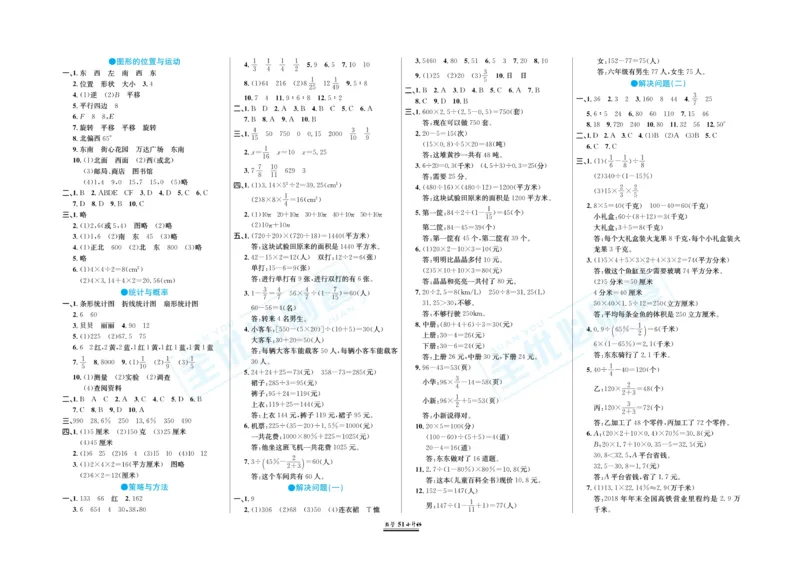 小升初全优必刷卷数学_2024年人教版小学数学一二三四五六年级上册下册期中期末试a0747_小学全科《同步练习+精品试卷》打包下载（1-6年级单元月考期中期末试卷）_小升初中总复习