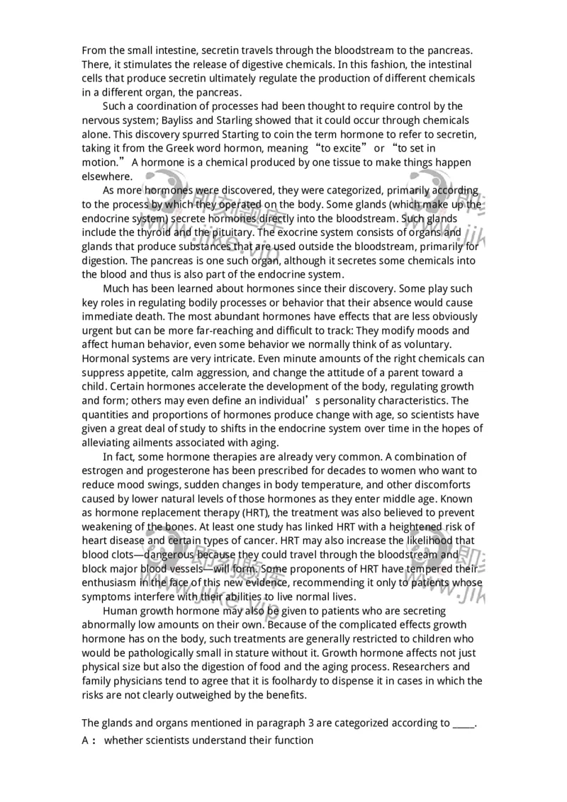 340501-阅读理解1-174339_军队文职(1)_01.军队文职真题-专业课_（全）版本一（历年真题+章节练习+模拟题）_英语言文学(军队文职)_章节练习_题目+解析