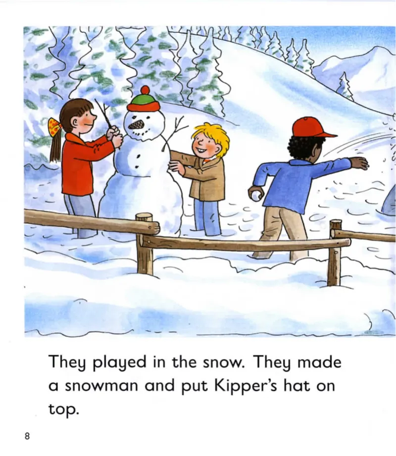 5-06VillageintheSnow_Frank（小毛怪）老师爆笑阅读单词课（50个故事3000词）_牛津树5级别穿越单词课课件