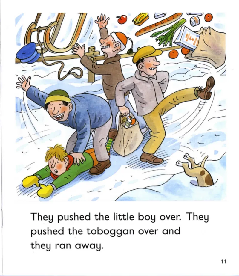 5-06VillageintheSnow_Frank（小毛怪）老师爆笑阅读单词课（50个故事3000词）_牛津树5级别穿越单词课课件