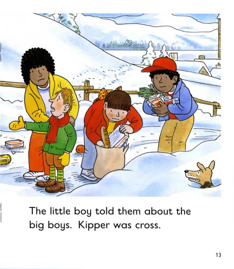 5-06VillageintheSnow_Frank（小毛怪）老师爆笑阅读单词课（50个故事3000词）_牛津树5级别穿越单词课课件