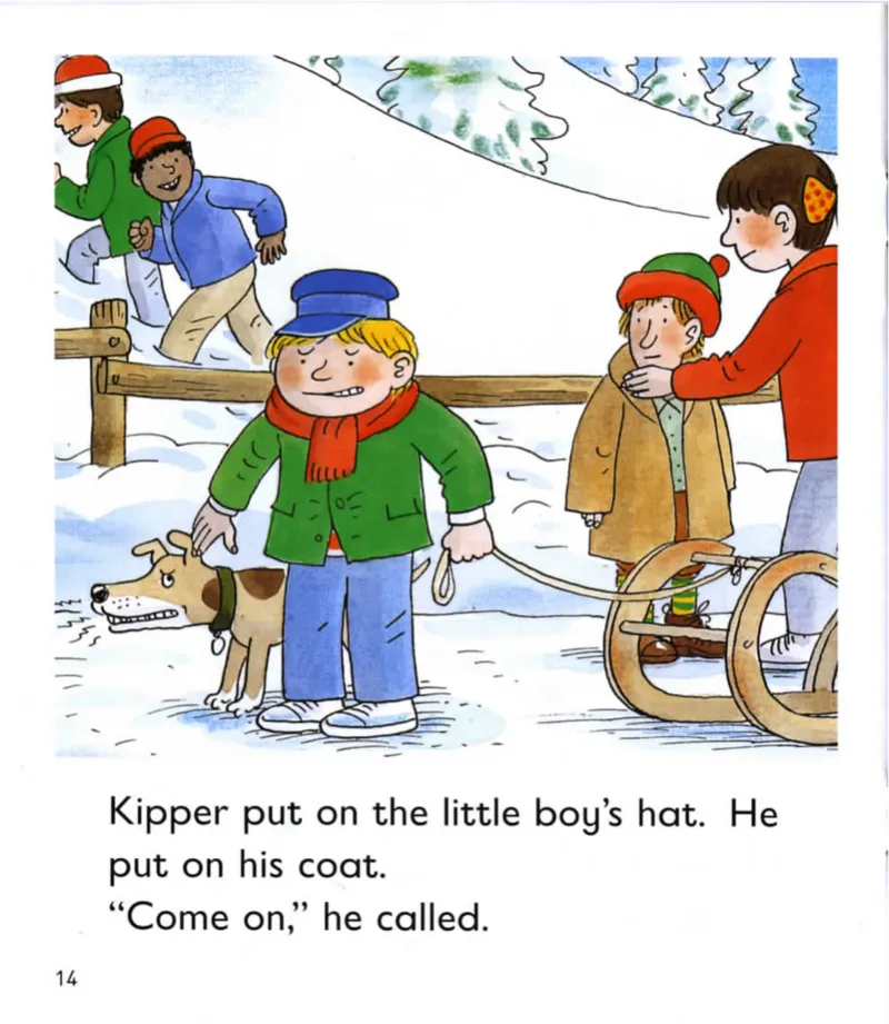 5-06VillageintheSnow_Frank（小毛怪）老师爆笑阅读单词课（50个故事3000词）_牛津树5级别穿越单词课课件